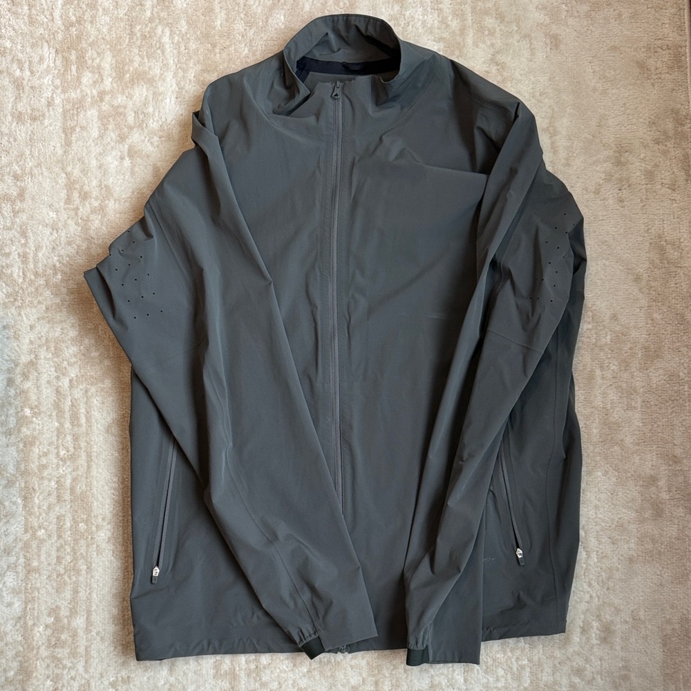 Reigning Champ Men's Black Windbreaker Jacket